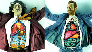 Illustration for article titled Oh look, the dissected organs of Salvador DalĂ, Vincent Van Gogh, and Pablo Picasso